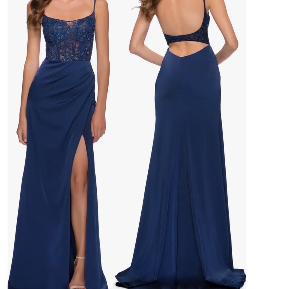Baby blue Evening dress